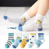 Kit 5 Pares de Meias Passinhos Fofos