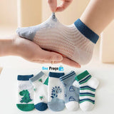 Kit 5 Pares de Meias Passinhos Fofos